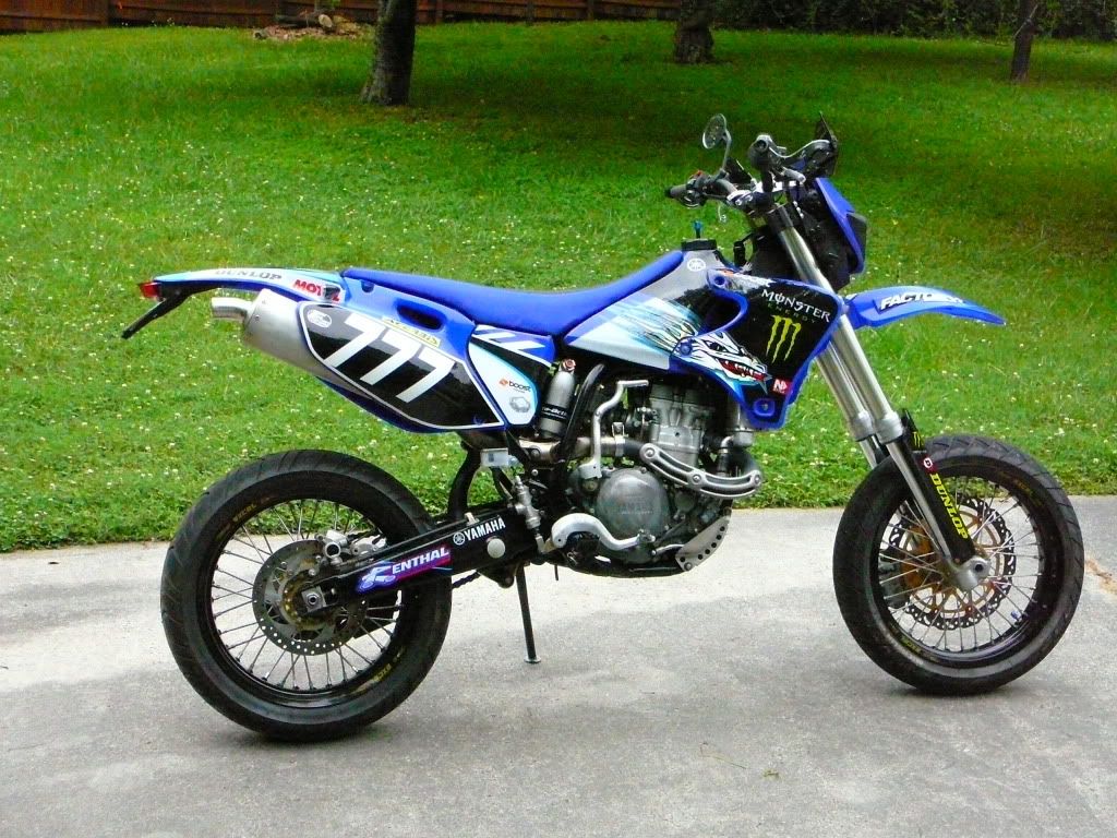 My YZ426F Supermoto
