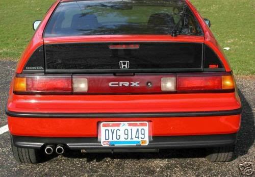 1989 Honda civic si curb weight #5