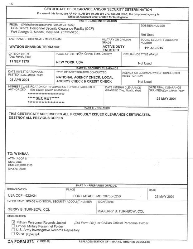 Da Form 873 1st Pictures, Images & Photos Photobucket