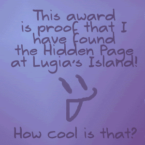 I found the Hidden Page at Lugia's Island! How cool is that?