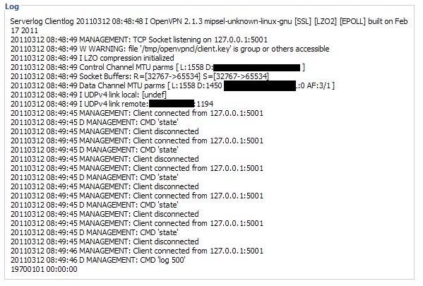 I have followed the advice presented here, to the "letter", yet the OpenVPN status log within dd-wrt hands me this information to chew on.