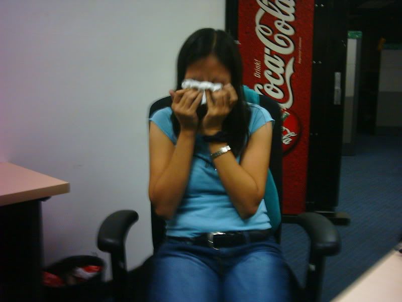 crying mama rea... kasi nman new year's eve and2 tayo ofis
