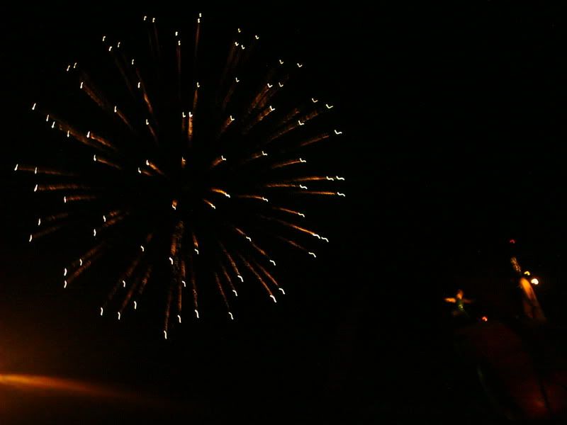 fireworks display