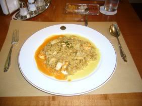 資生堂横浜高島屋シーフードカレーピラフ2色のソース