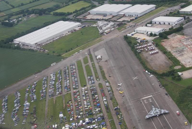 Wellesbourne Classic Wings & Wheels from the air UK Airshow Review
