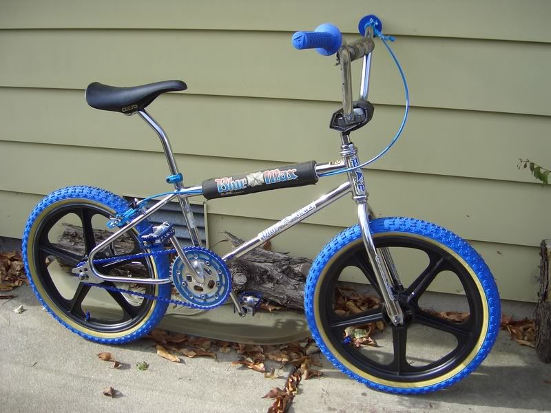 blue max bmx bike