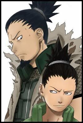 shikimaru and father