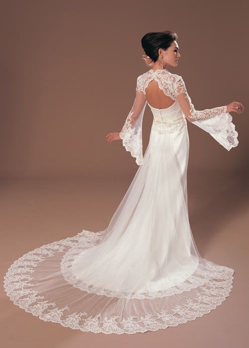 u_back wedding gown