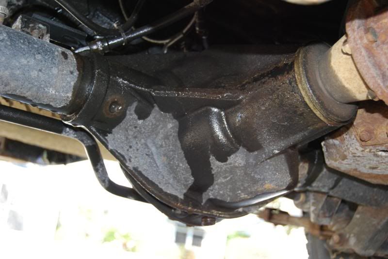 Nissan xterra rear main seal leak #7