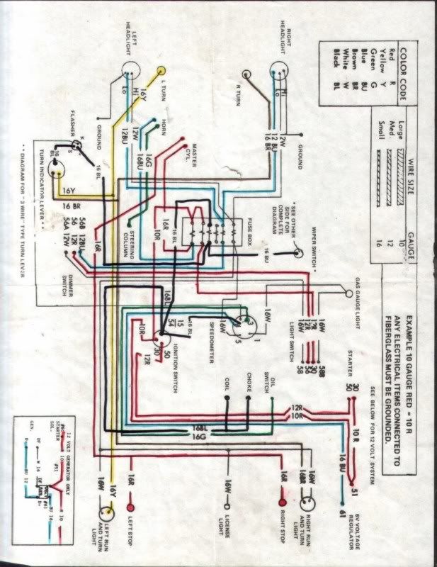 vw bug wiring diagram for dune buggy