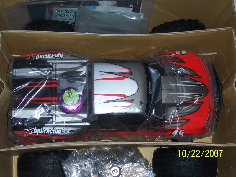 hpi savage x 4.6 tuned pipe