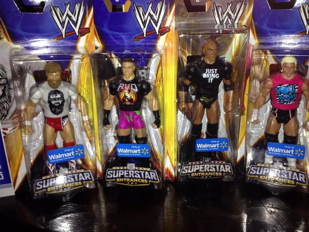 Just picked this set up from Walmart, i like the T-Shirt Series Superstar Entrance