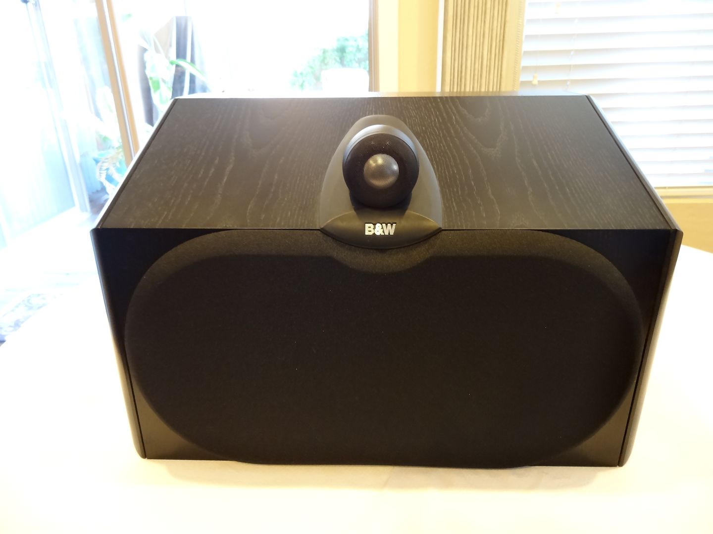 B&W CDM CNT Center Channel Speaker In Classic Black, Used,but in Mint