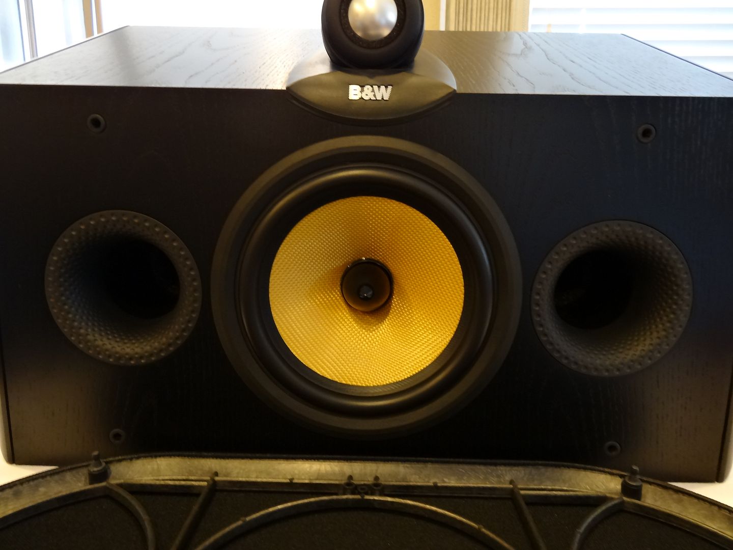 B&W CDM CNT Center Channel Speaker In Classic Black, Used,but in Mint