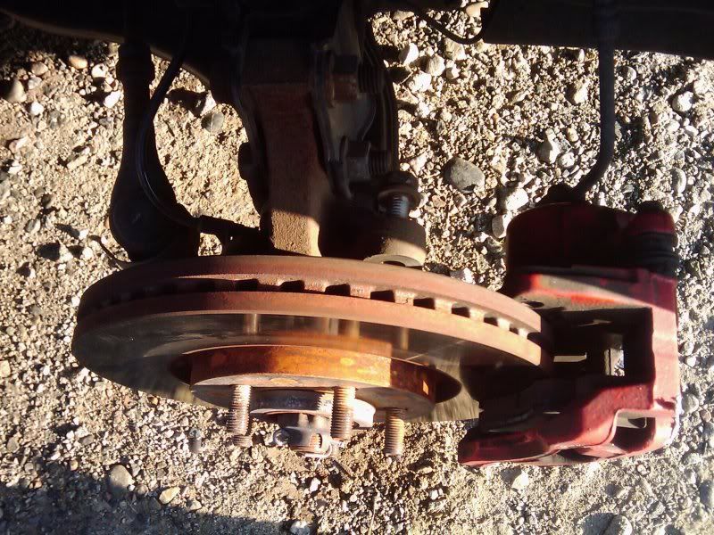 Caliper came loose while driving...pics Dodge SRT Forum