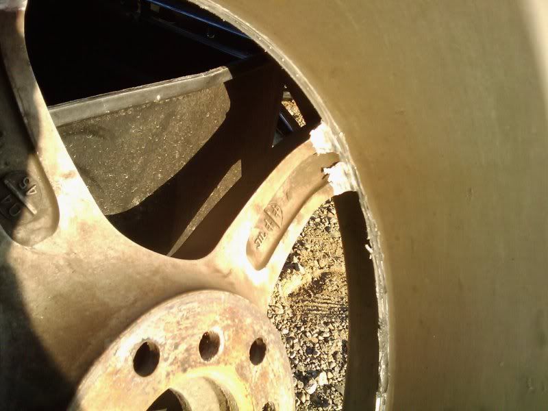 Caliper came loose while driving...pics Dodge SRT Forum