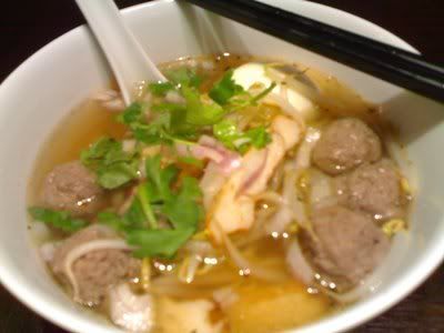 Vietnamese Beef Ball Pho