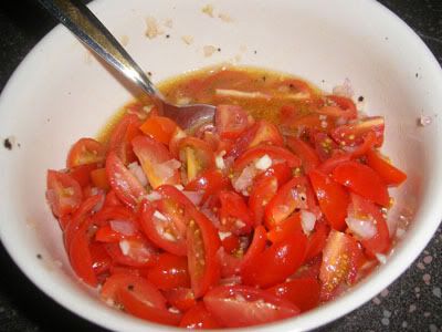 Fresh Cherry Tomato Relish