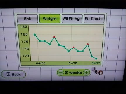 Wii Fit Graph