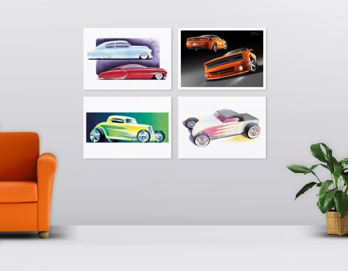 Check out new Art Print editions of Leonhard's Car Design Concepts