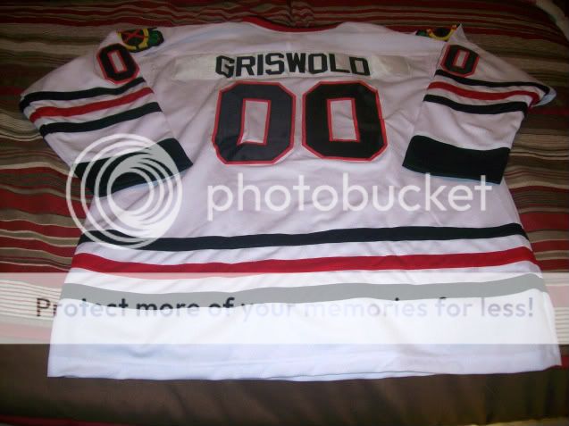 CLARK GRISWOLD #00 HOCKEY JERSEY   L  