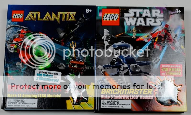 for your consideration are 2 brand new lego brickmaster books this set 