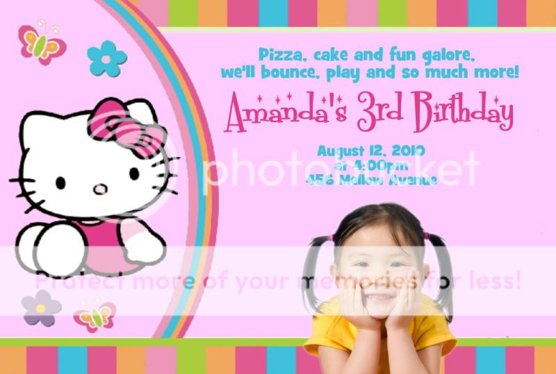   personalized 4x6 or 5x7inches invitation  digital file (not a print