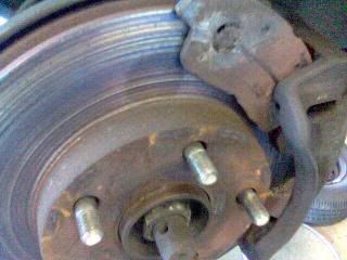 Toyota Brake Pads >> Caliper lock up + Brake Pad out of Place = F***ed Rotor ... Toyota Brake Pads >> Caliper lock up + Brake Pad out of Place = F***ed Rotor ...